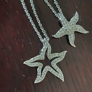 Swarovski star necklace
